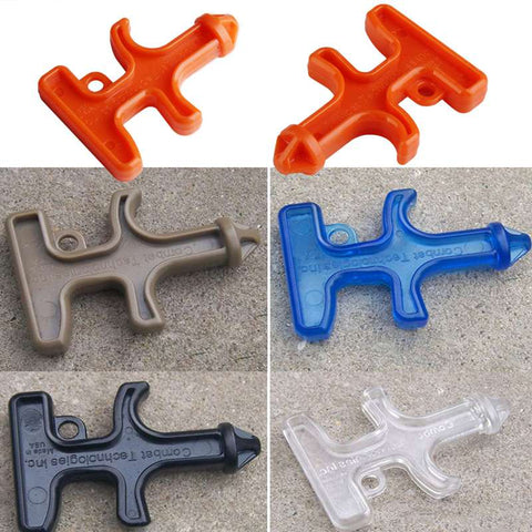 Plastic Drill Protection Key Chain