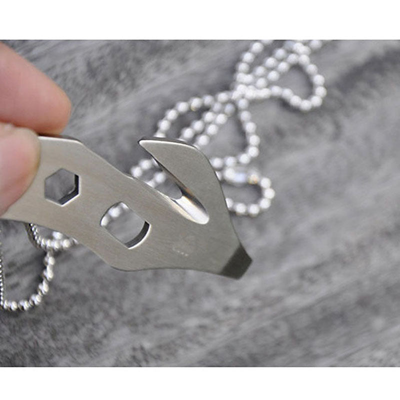 Multi-Functional Rope-Cutter Key Chain