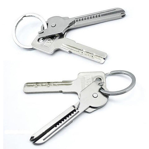 6-in-1 Outdoor Camping Multi-Function Key Ring